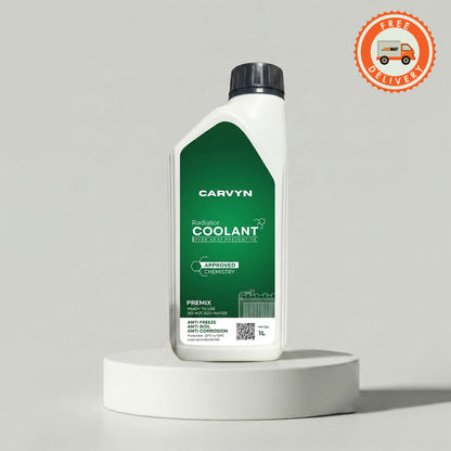 Carvyn Green Premix Radiator Coolant – Advanced Overheat Preventive &amp; Protection