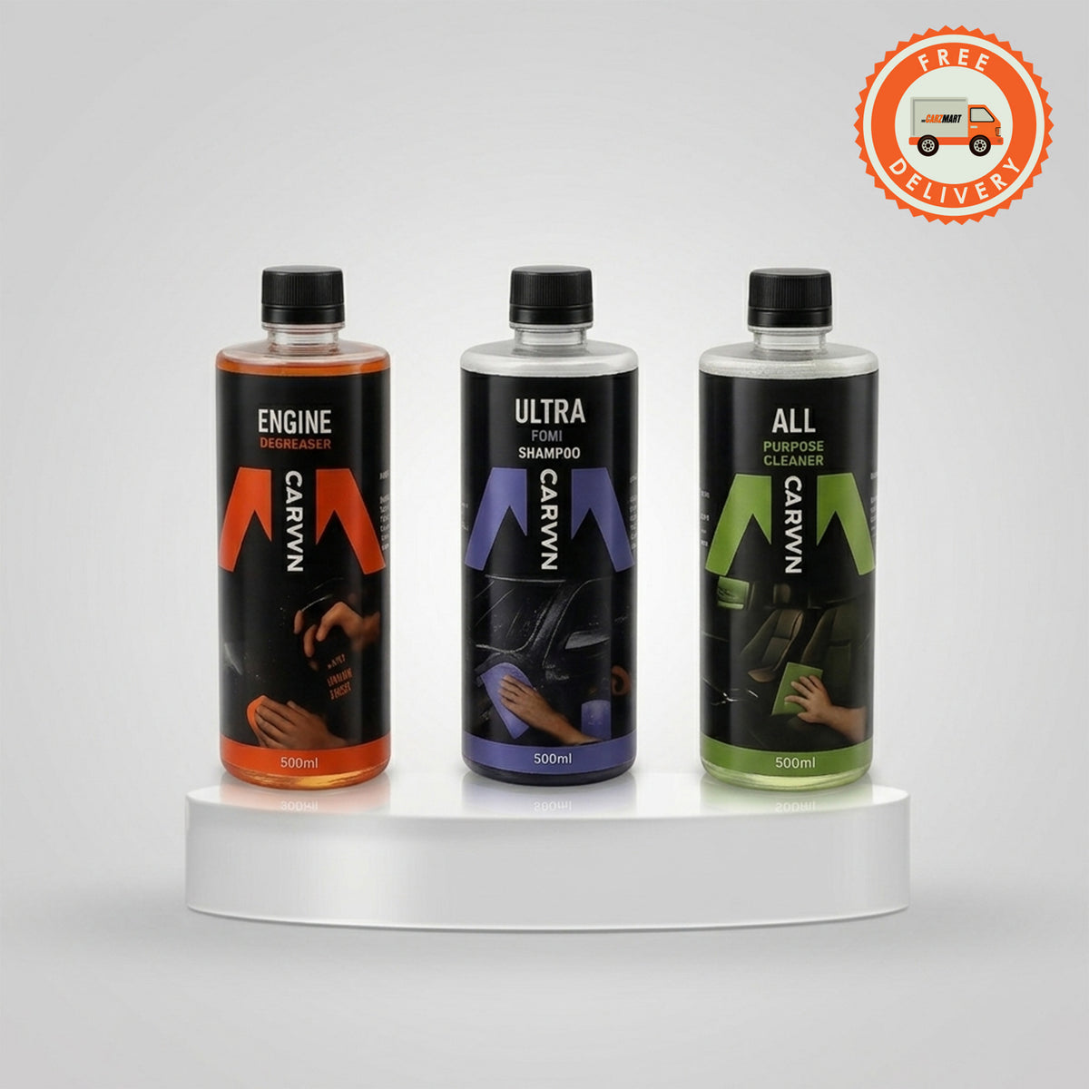 Carvyn Car Care Combo – Pack of Three