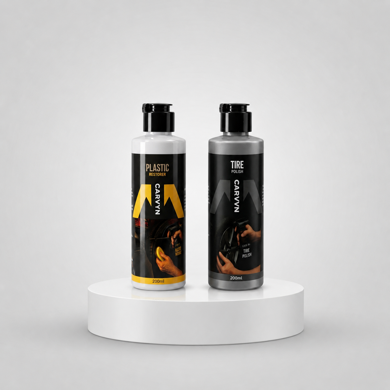 Wheel &amp; Tire Shine Bundle (Trim Restore &amp; Tire Gloss Duo)