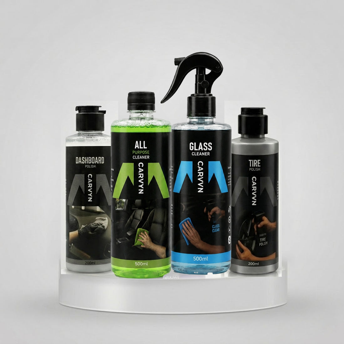 CARVYN Ultimate Restore Kit – 4-in-1 Complete Car Detailing &amp; Care Bundle